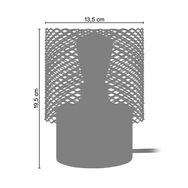 <transcy>Candeeiro de Mesa ADONIS  13,5cm - 1 Luz </transcy>