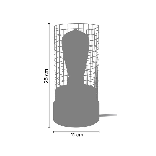 Lampe a poser NOIRON 11cm - 1 Lumière