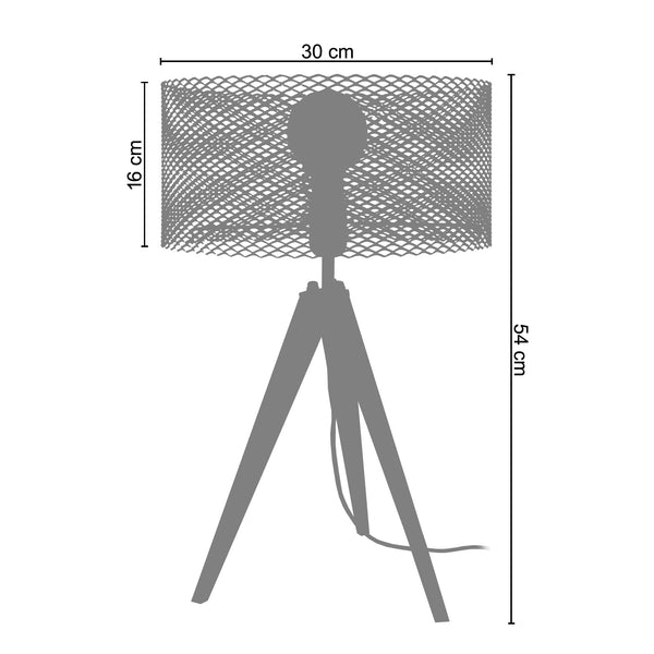 <transcy>Candeeiro de Mesa ADONIS  30cm - 1 Luz </transcy>