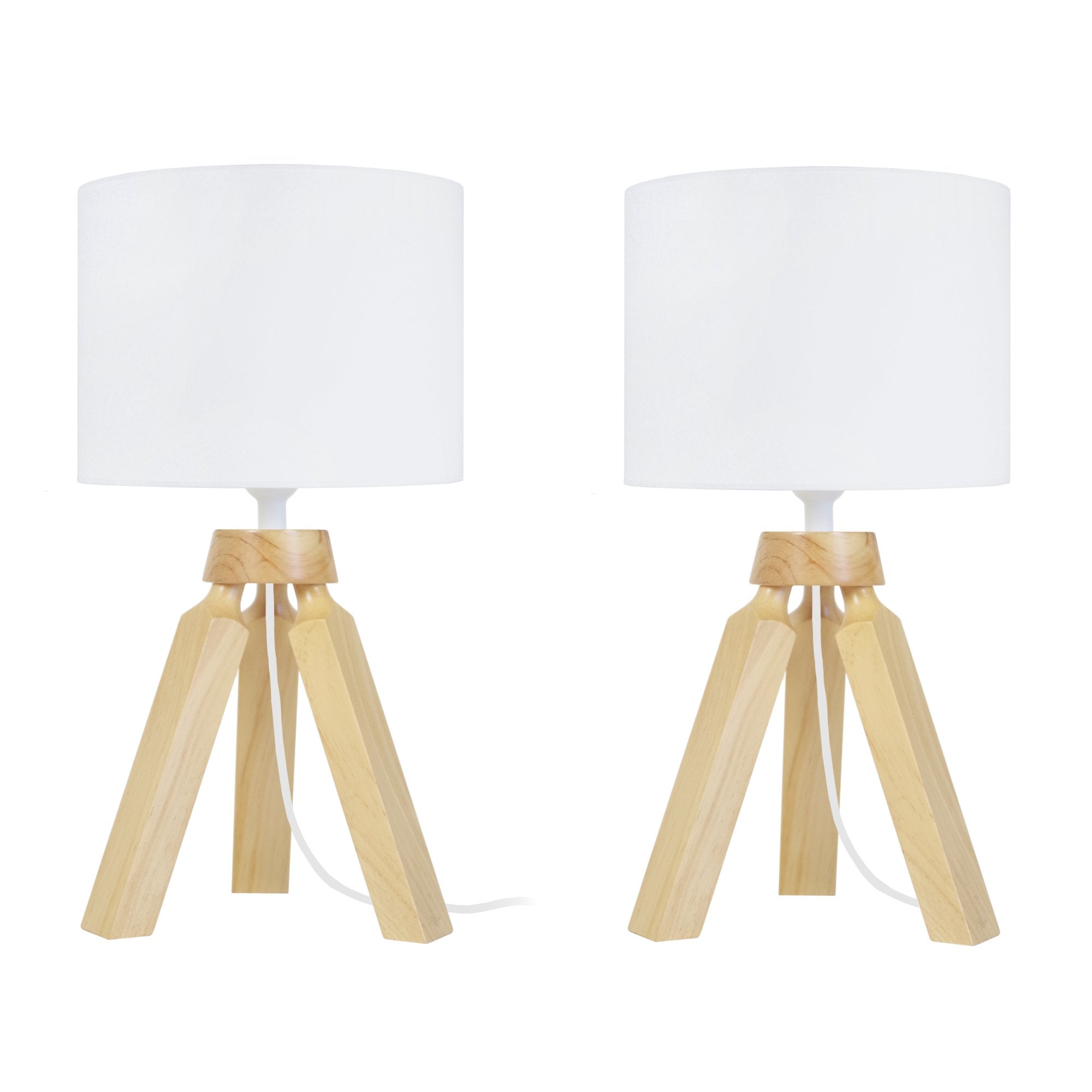 Lampe a poser GABY (Lot 2 Pcs) 16cm - 1 Lumière