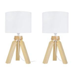 <tc>Candeeiro de Mesa GABY (Lot 2 Pcs)  16cm - 1 Luz </tc>