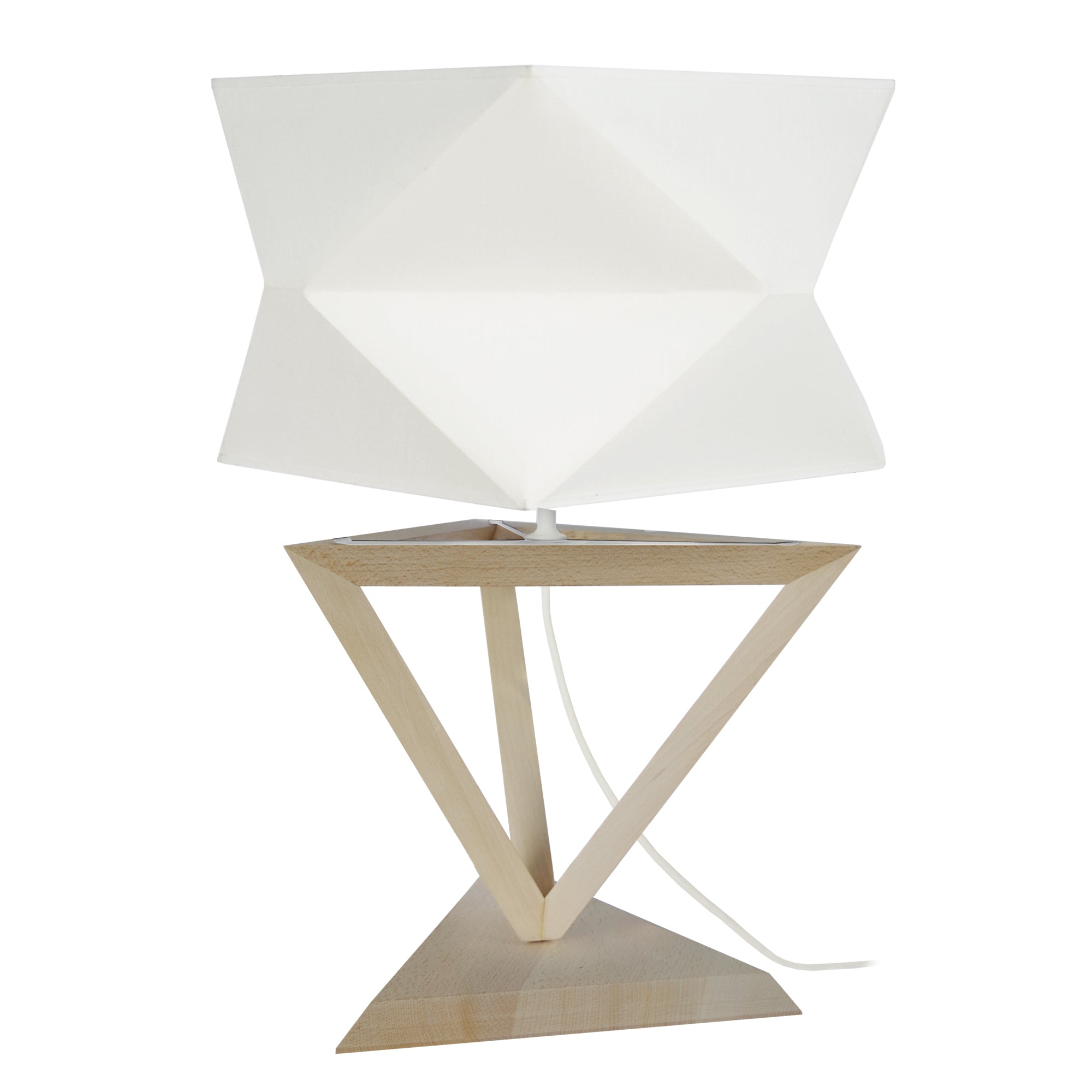 Lampe a poser TÉTRAÈDRE 1A 35cm - 1 Lumière