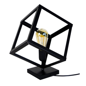 <transcy>Candeeiro de Mesa HEXAÈDRE 20  30cm - 1 Luz </transcy>