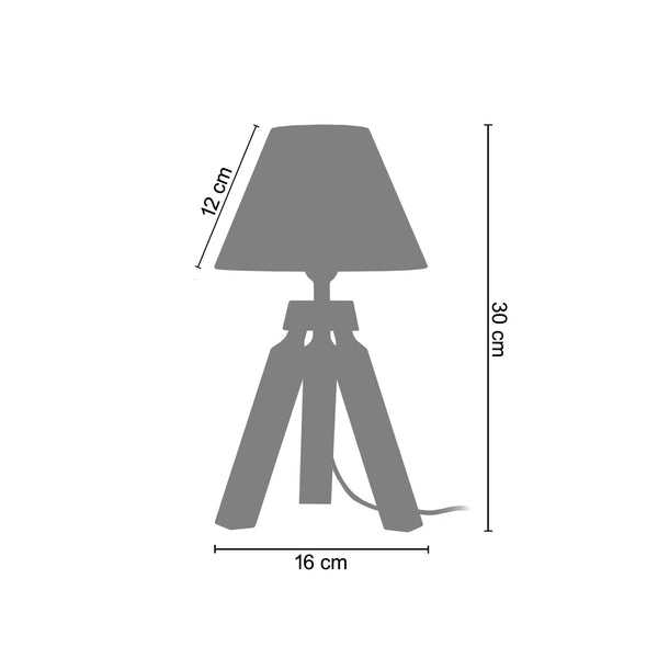 <transcy>Candeeiro de Mesa GABY  16cm - 1 Luz </transcy>