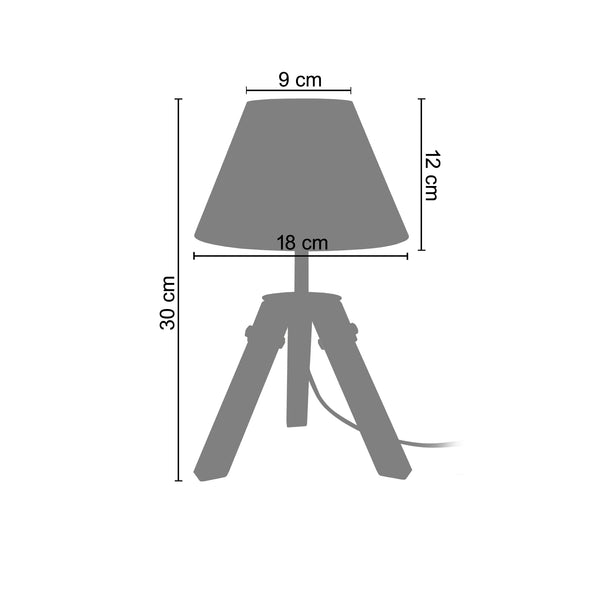 Lampe a Poser RUHR 19cm - 1 Lumière