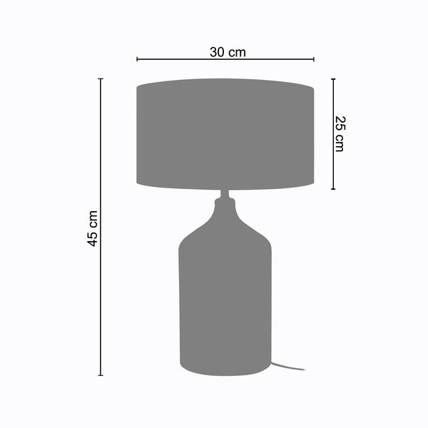 <tc>Candeeiro de Mesa REFLEXION  30cm - 1 Luz  </tc>