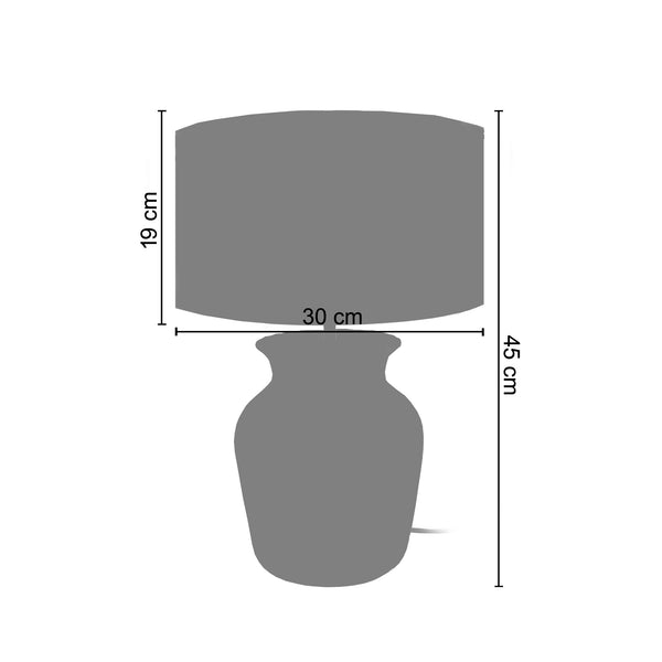 Lampe a poser POT 30cm - 1 Lumière