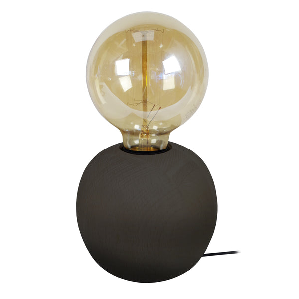 Lampe a poser BOIS BOULE 11cm - 1 Lumière