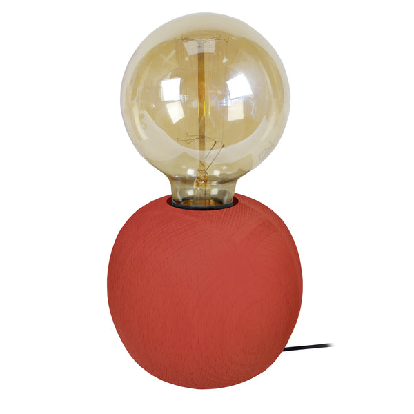 Lampe a poser BOIS BOULE 11cm - 1 Lumière