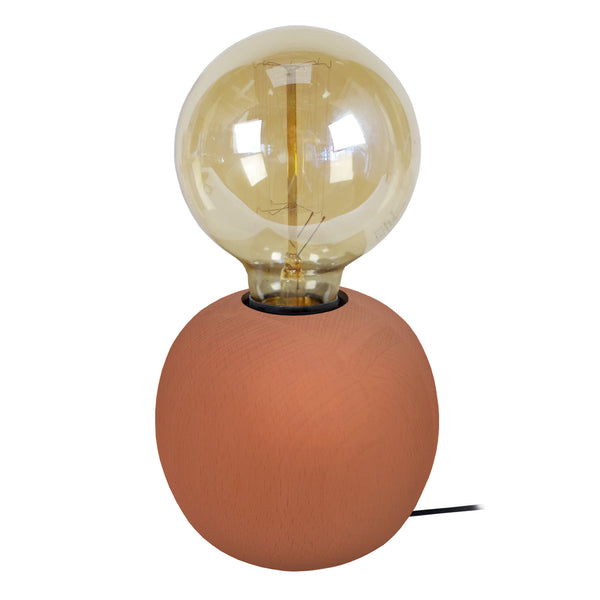 Lampe a poser BOIS BOULE 11cm - 1 Lumière