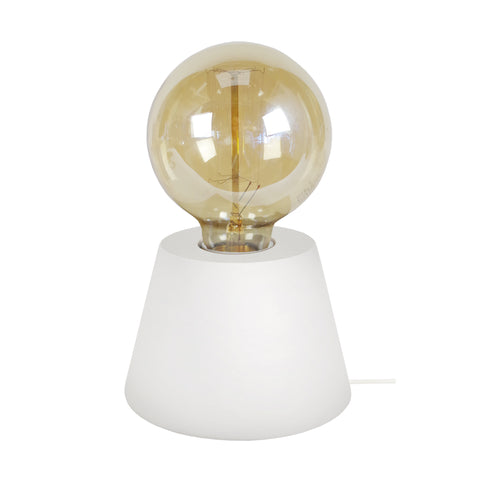 Lampe a poser BOIS CONE 11cm - 1 Lumière