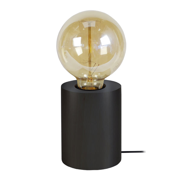 Lampe a poser BOIS CYLINDRE 8cm - 1 Lumière