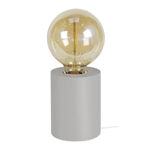 Lampe a poser BOIS CYLINDRE 8cm - 1 Lumière