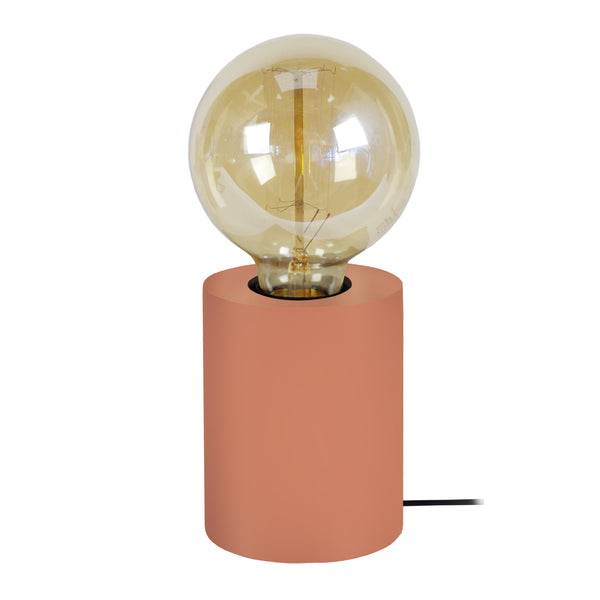 Lampe a poser BOIS CYLINDRE 8cm - 1 Lumière