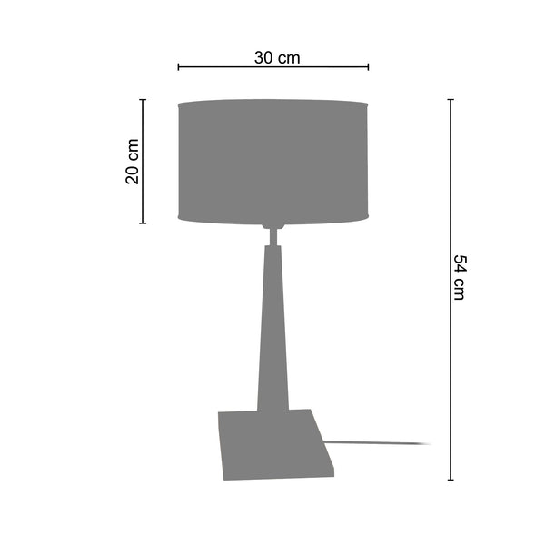 Lampe a poser THOR 30cm - 1 Lumière