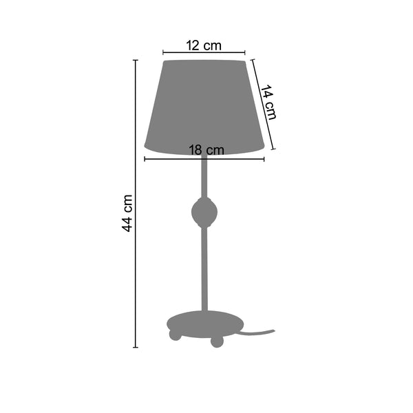 <transcy>Candeeiro de Mesa PIO  18cm - 1 Luz </transcy>