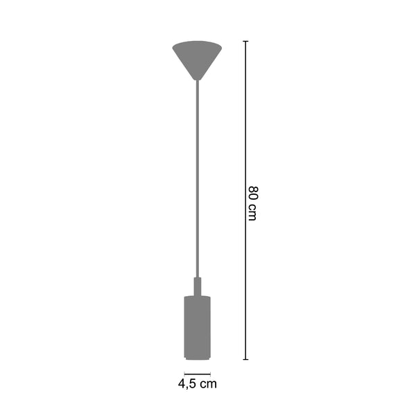 Accessoire  PENDEL CAI  4,5cm - 1 Lumière