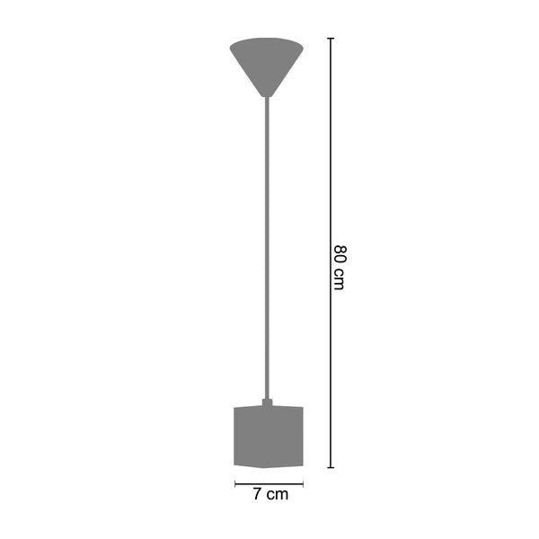 <tc>Acessório PENDEL LIAN 7cm - 1 Luz </tc>