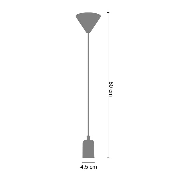 <tc>Acessório PENDEL BAO 4,5cm - 1 Luz</tc>