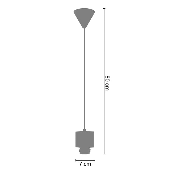 <tc>Acessório LIAN 7cm - 1 Luz </tc>