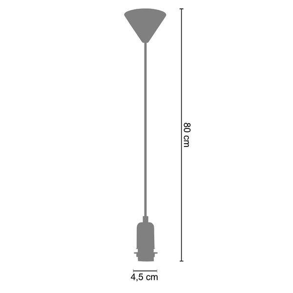 <transcy>Acessório BAO  4,5cm - 1 Luz </transcy>