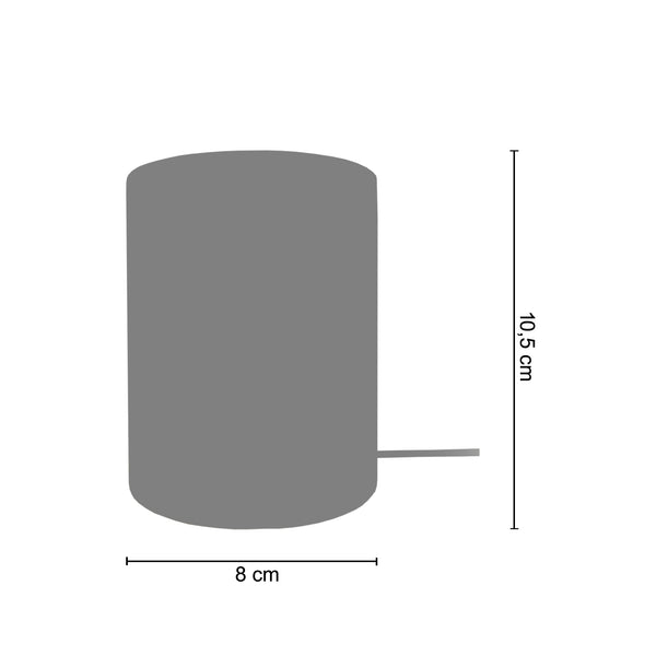 Accessoire  CYLINDRE  8cm - 1 Lumière