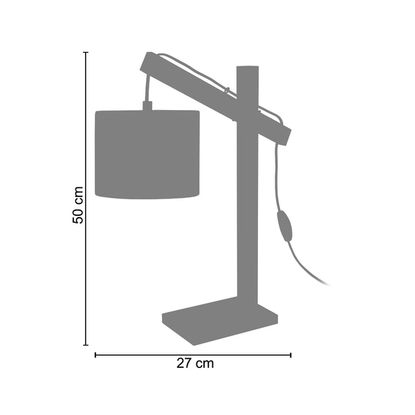 <tc>Candeeiro de Escritório PILORI CYKINDRE  27cm - 1 Luz </tc>