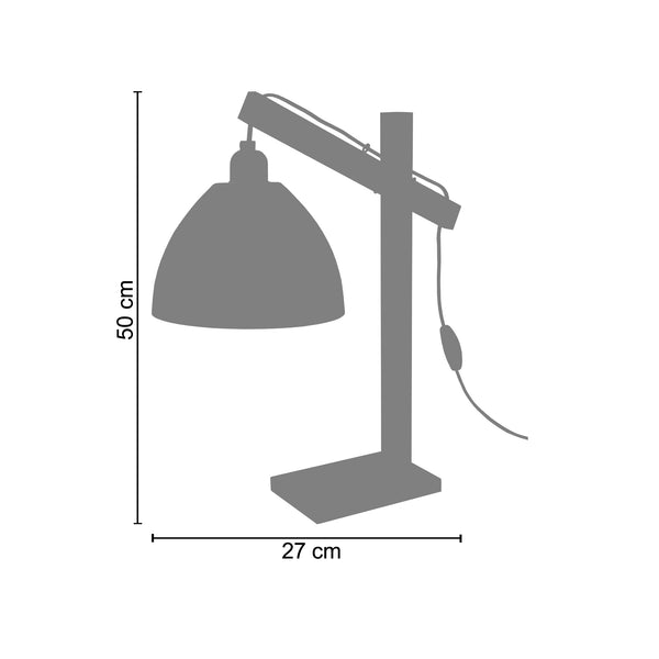 <transcy>Candeeiro de Escritório PILORI CELICA  27cm - 1 Luz </transcy>