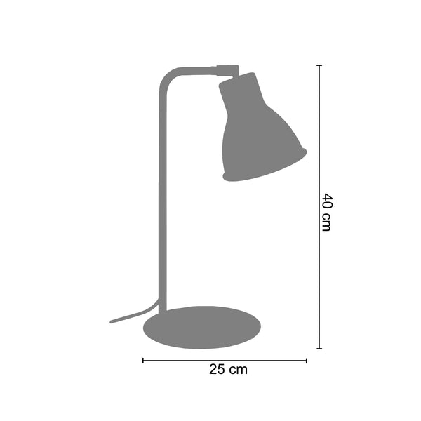 <transcy>Candeeiro de Escritório ROBSON 25cm - 1 Luz </transcy>