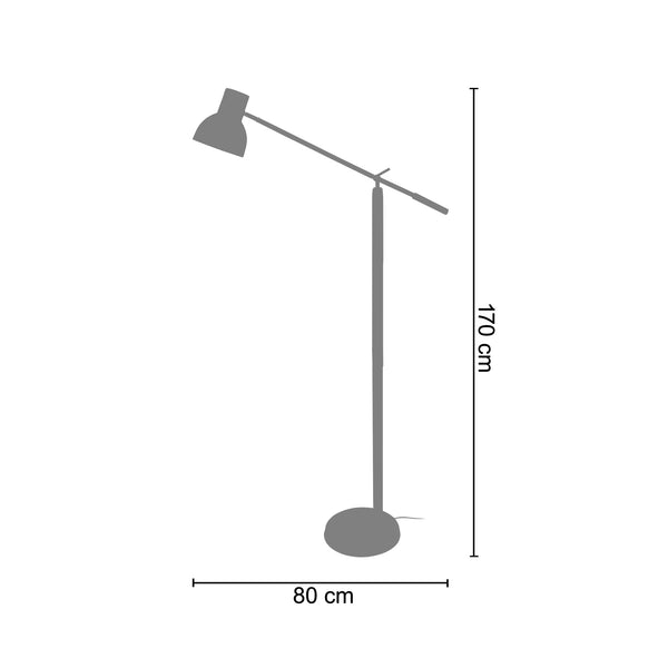 Lampadaire OLSEN 80cm - 1 Lumière