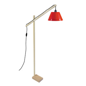 <transcy>Candeeiro pé alto PILORI POLYCONE 80cm - 1 Luz </transcy>