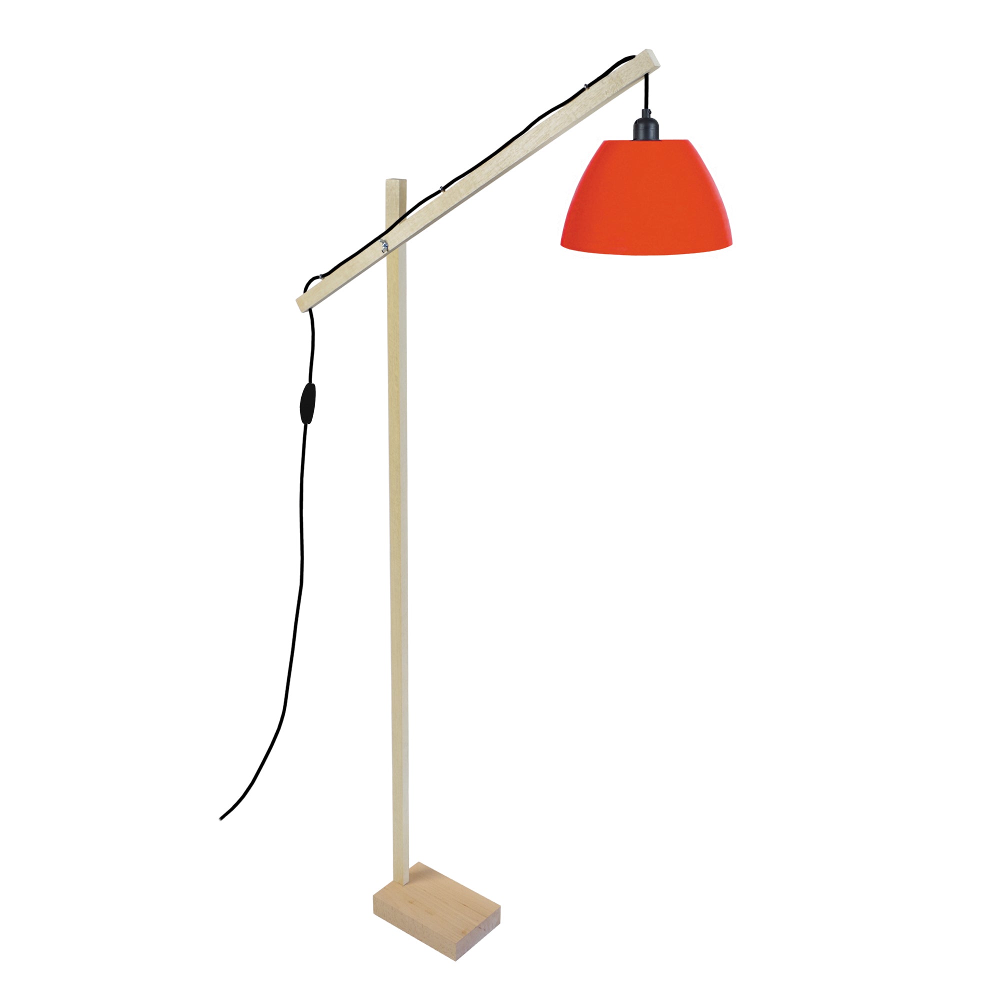 <transcy>Candeeiro pé alto PILORI POLYCONE 80cm - 1 Luz - SKU 95274</transcy>