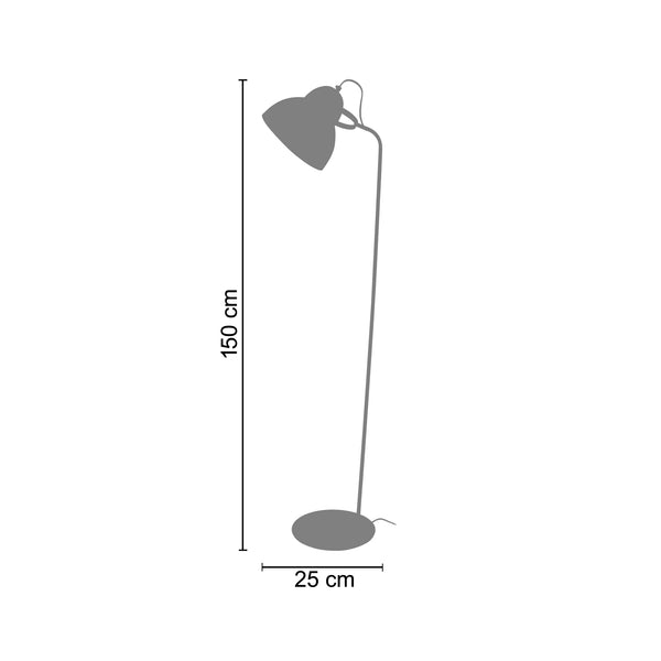 Lampadaire QUETZAL 25cm - 1 Lumière