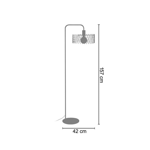 Lampadaire ASTER 42cm - 1 Lumière