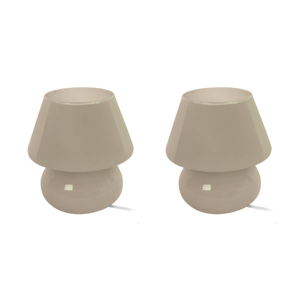 <tc>Candeeiro de Mesa CHAMPIGNON  15,5cm - 1 Luz  </tc>