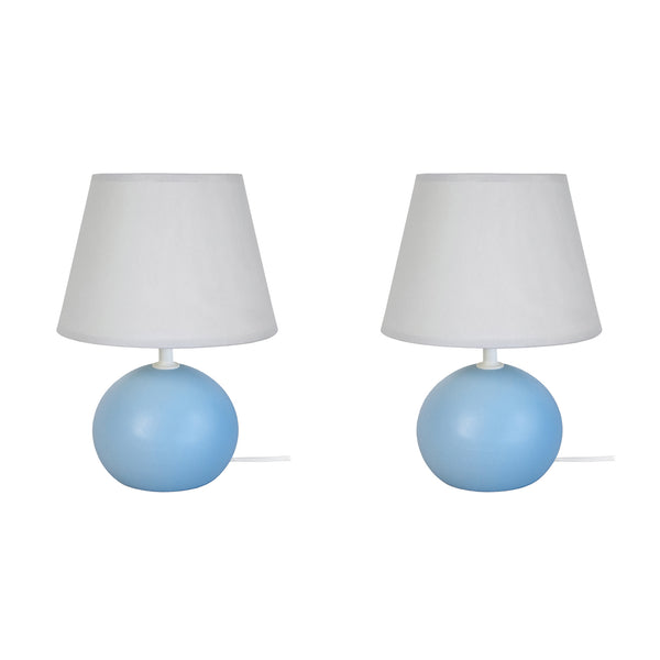 Lampe a poser BOULE BOIS-LT2 18cm - 1 Lumière