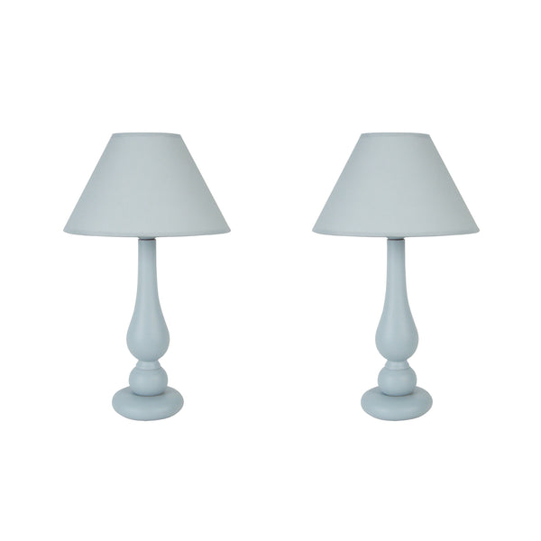 <tc>Candeeiro de Mesa  CALAIS LT 2 30cm - 1 Luz </tc>