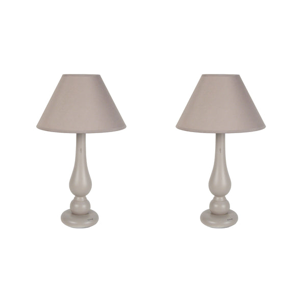 <tc>Candeeiro de Mesa  CALAIS LT 2 30cm - 1 Luz </tc>