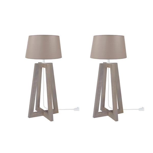 <tc>Candeeiro de Mesa LOT-LT2 25cm - 1 Luz </tc>