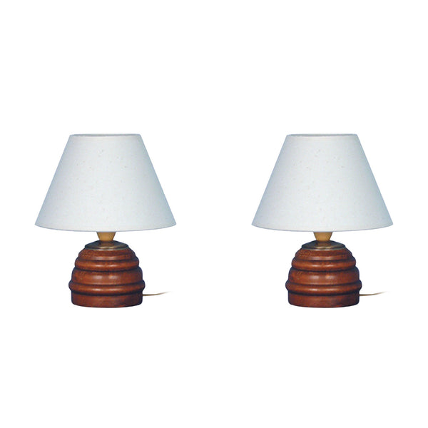 <tc>Candeeiro de Mesa LAMPE BOIS LT2 18cm - 1 Luz -</tc>