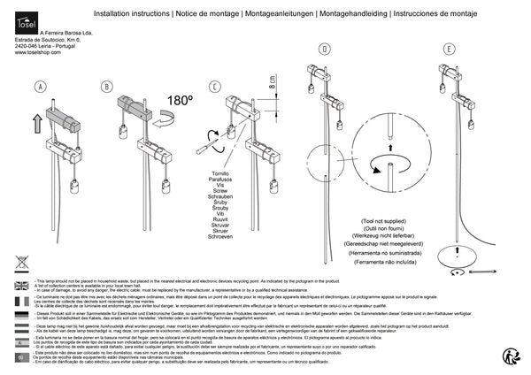 Lampadaires Instructions