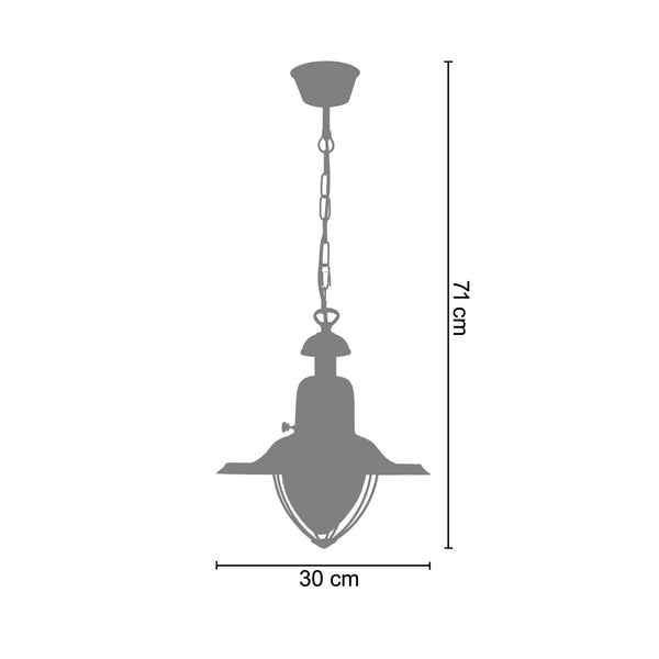 <transcy>Suspensão PÉCHEUR  30cm - 1 Luz </transcy>