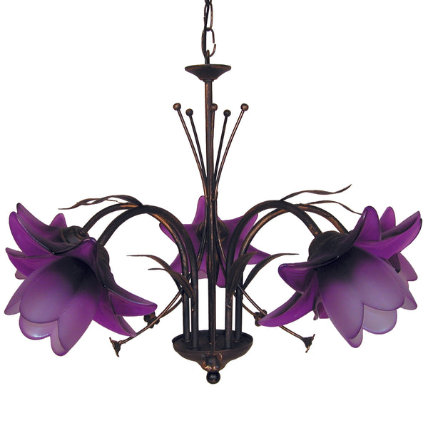 <tc>Candeeiro de Teto TULIPANO  60cm - 5 Luzes </tc>