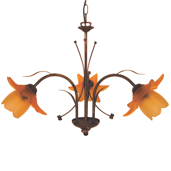 <tc>Candeeiro de Teto TULIPANO  60cm - 3 Luzes</tc>