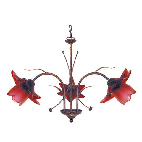 <tc>Candeeiro de Teto TULIPANO  60cm - 3 Luzes</tc>