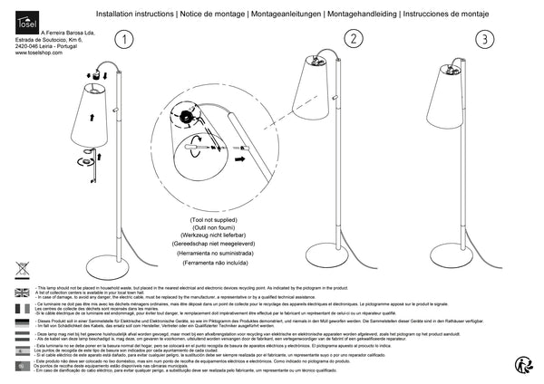 Lampadaires Instructions