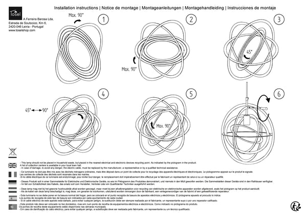 Suspension et plafon Instructions