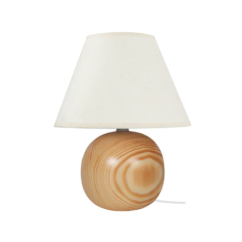 Lampe a poser LAMPE BOIS 18cm - 1 Lumière